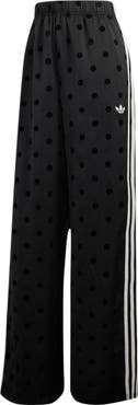 adidas Originals Firebird Polka Dot Wide Leg Track Pants
