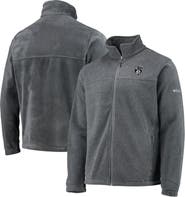 Columbia Men's Columbia Brooklyn Nets Heathered Charcoal Flanker Full-Zip Jacket