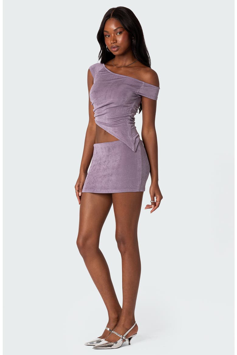 Hayden Miniskirt, Alternate, color, MAUVE