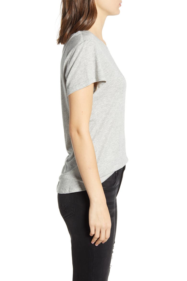 Abbie Crewneck T-Shirt, Alternate, color, HEATHER GREY
