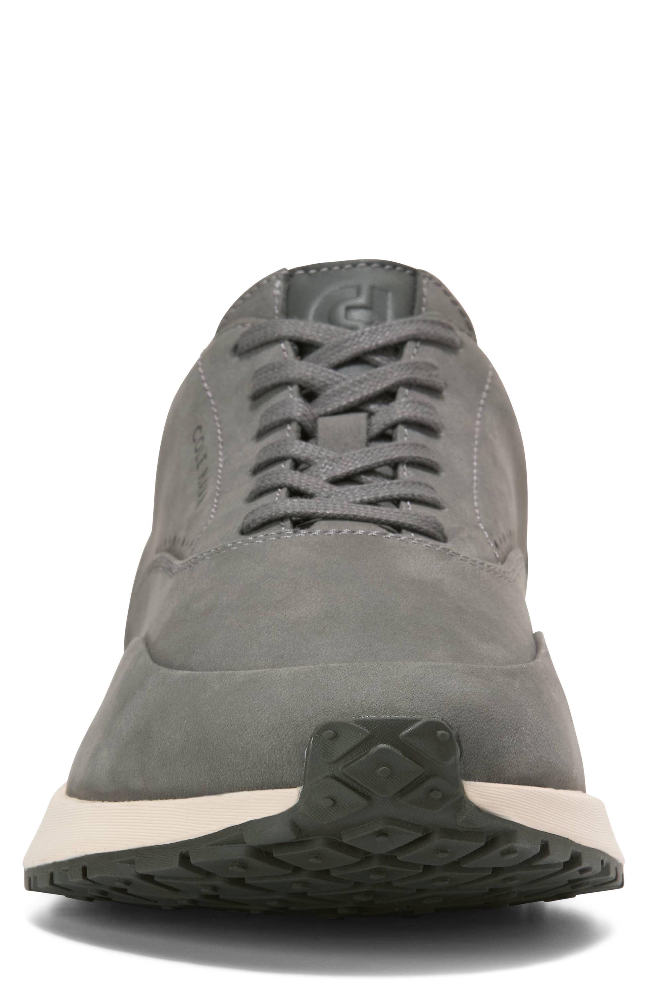 GrandPro Luxe Mile Sneaker, Alternate, color, CASTLEROCK NUBUCK / RAVEN