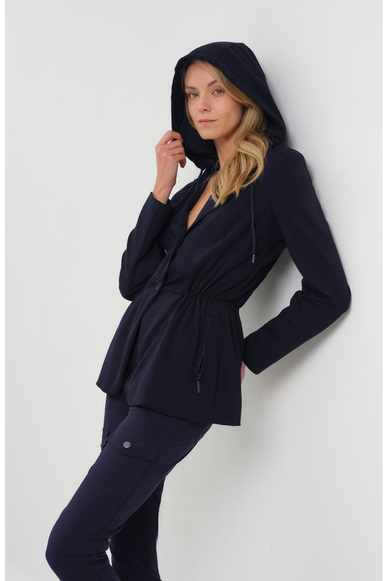 Tressa Duo Comfortable Travel Blazer, Alternate, color, Navy