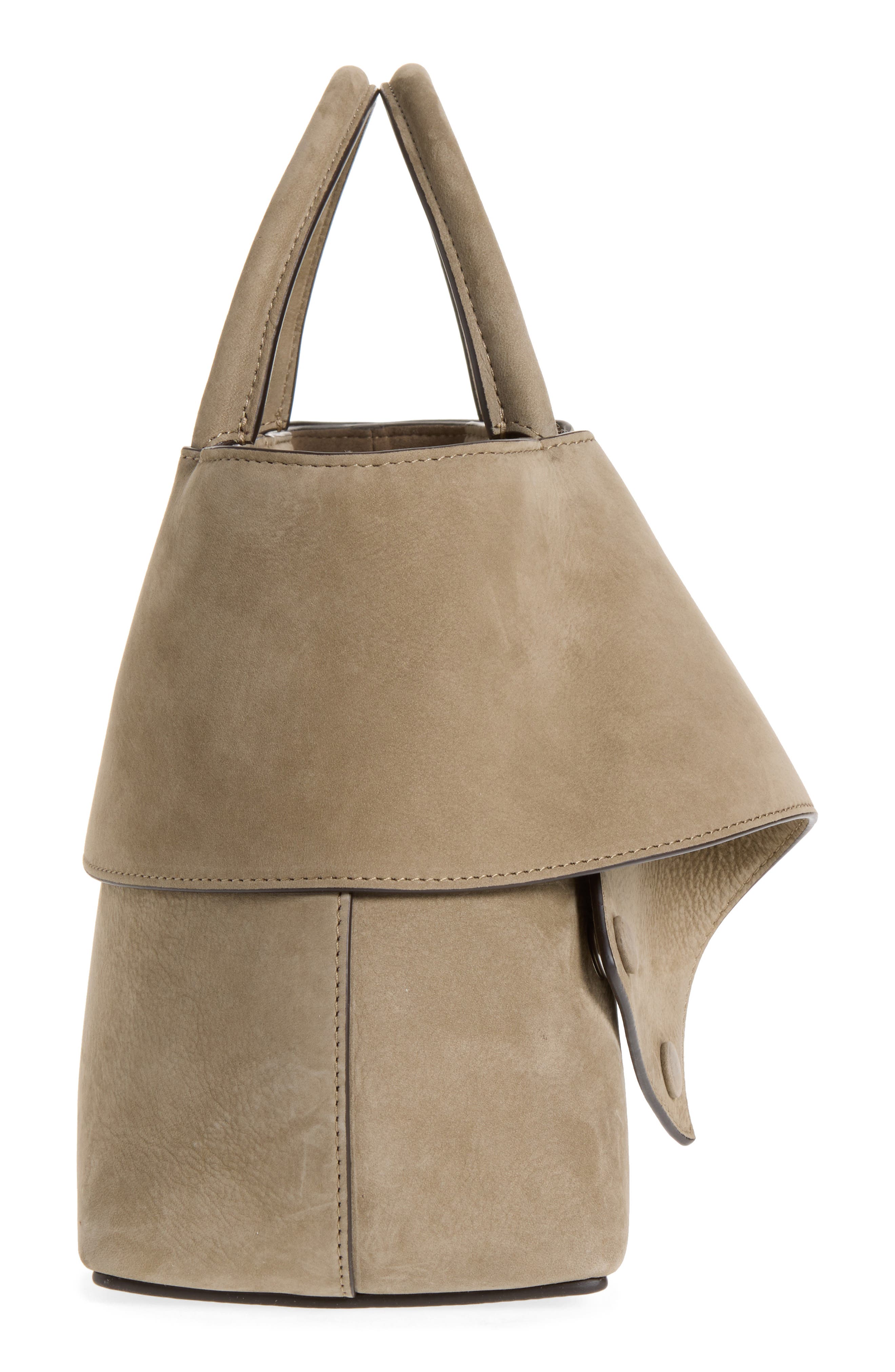 Small Mercer Nubuck Leather Tote, Alternate, color, ROCK