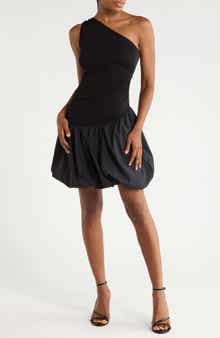 Nina One-Shoulder Minidress