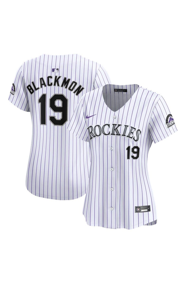 Nike Women's Nike Charlie Blackmon White Colorado Rockies Home Limited Player Jersey, Alternate, color, White