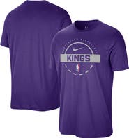 Nike Men's Nike  Purple Sacramento Kings Authentic Practice T-Shirt