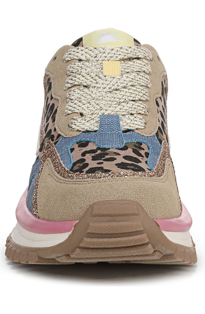 Blowfish Malibu Leo Colorblock Sneaker, Alternate, color, Blue/ Pink/ Yellow
