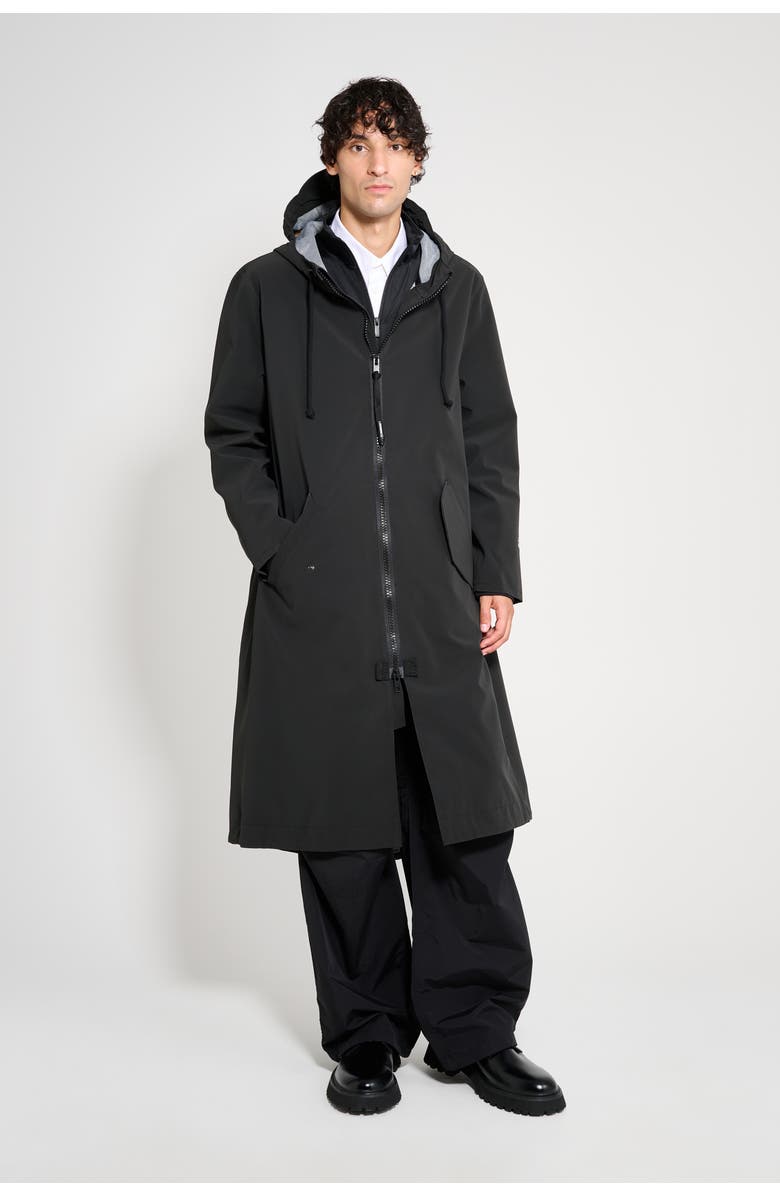 Stutterheim Martins Parka, Main, color, Black