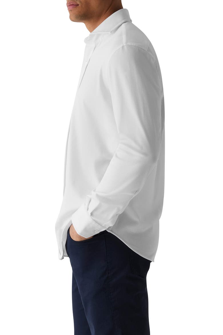 Omaha Brrr° Performance Knit Button-Up Shirt, Alternate, color, ARCTIC