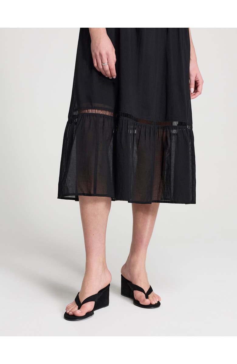 Finery London Myriam Sleeveless Cotton Midi Dress, Alternate, color, 