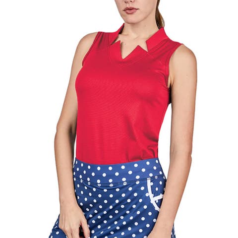 Golf Colors Sleeveless Womens Golf Shirt