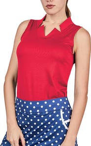 Sofibella Golf Colors Sleeveless Womens Golf Shirt