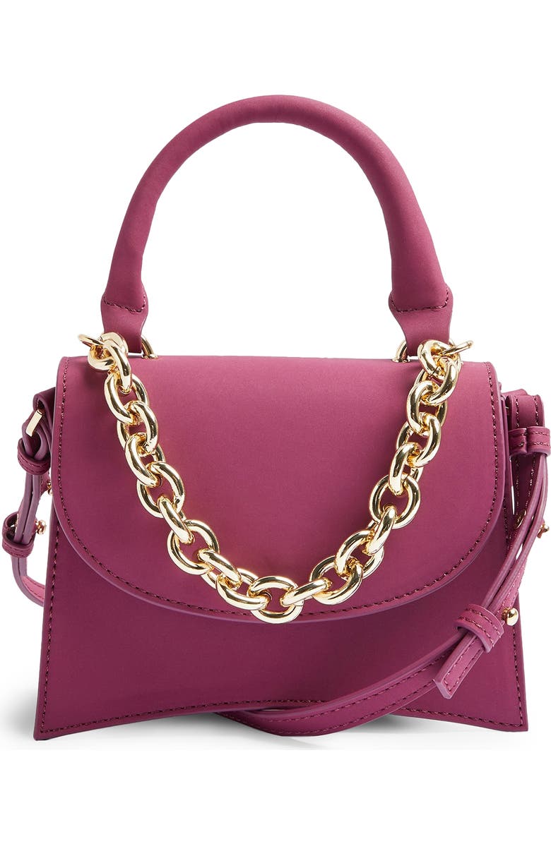 Topshop Mini Chain Crossbody Bag, Main, color,