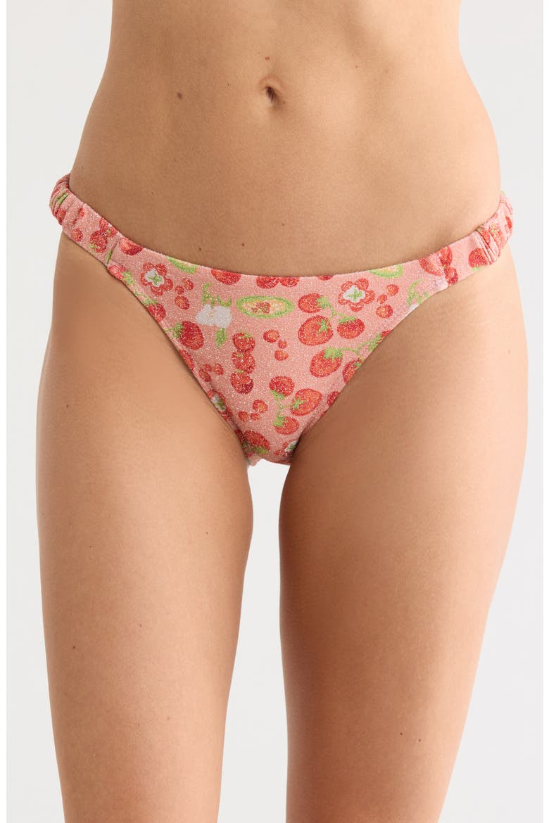 Belle Bikini Bottoms, Main, color, POMODORO