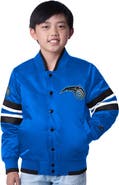STARTER Youth Starter Blue Orlando Magic Scout Varsity Full-Snap Jacket