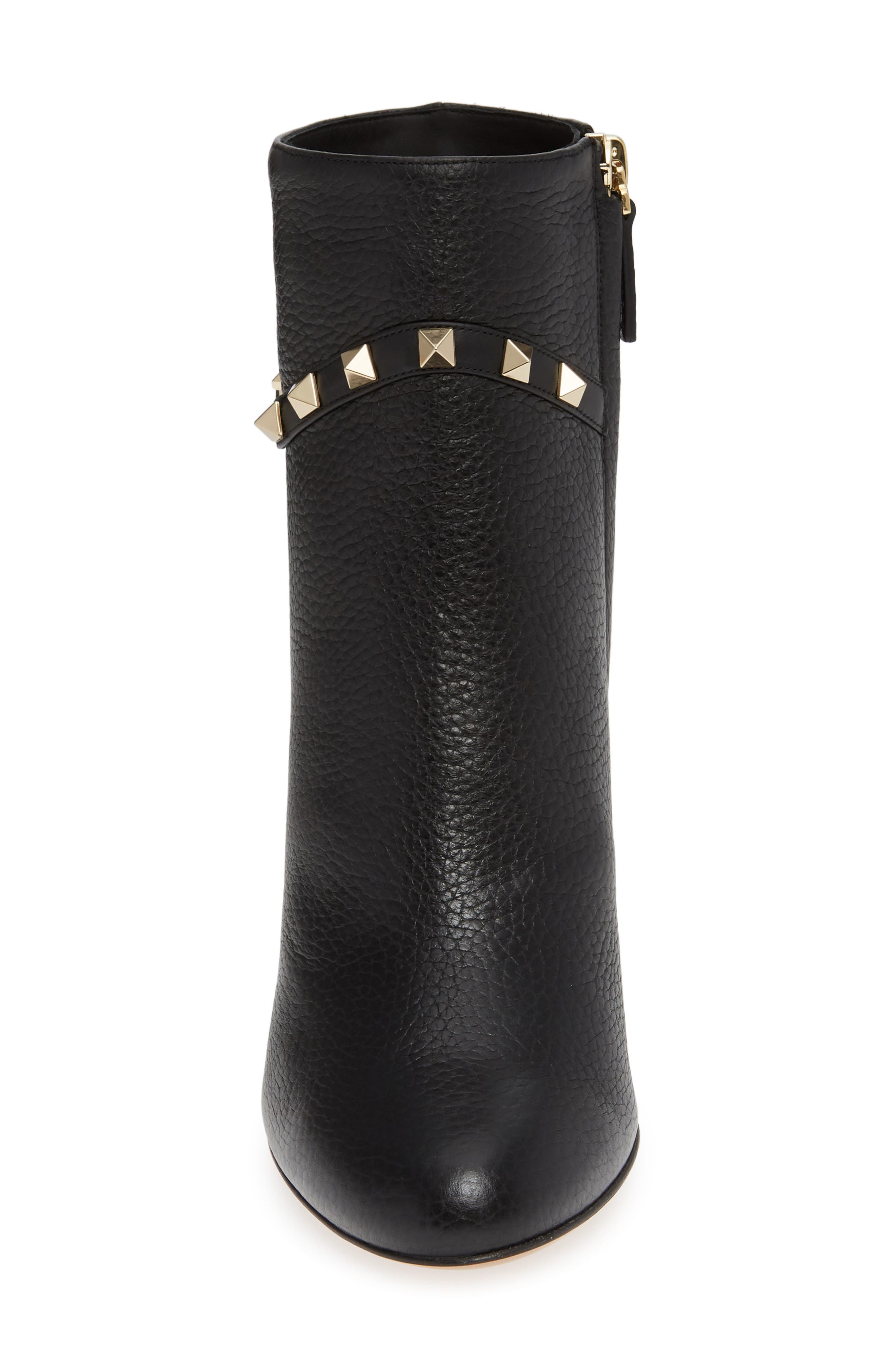 Valentino Garavani Rockstud Buckle Bootie, Alternate, color, 