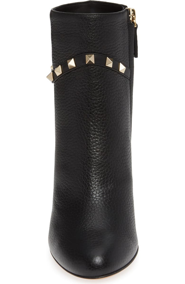 Valentino Garavani Rockstud Buckle Bootie, Alternate, color,