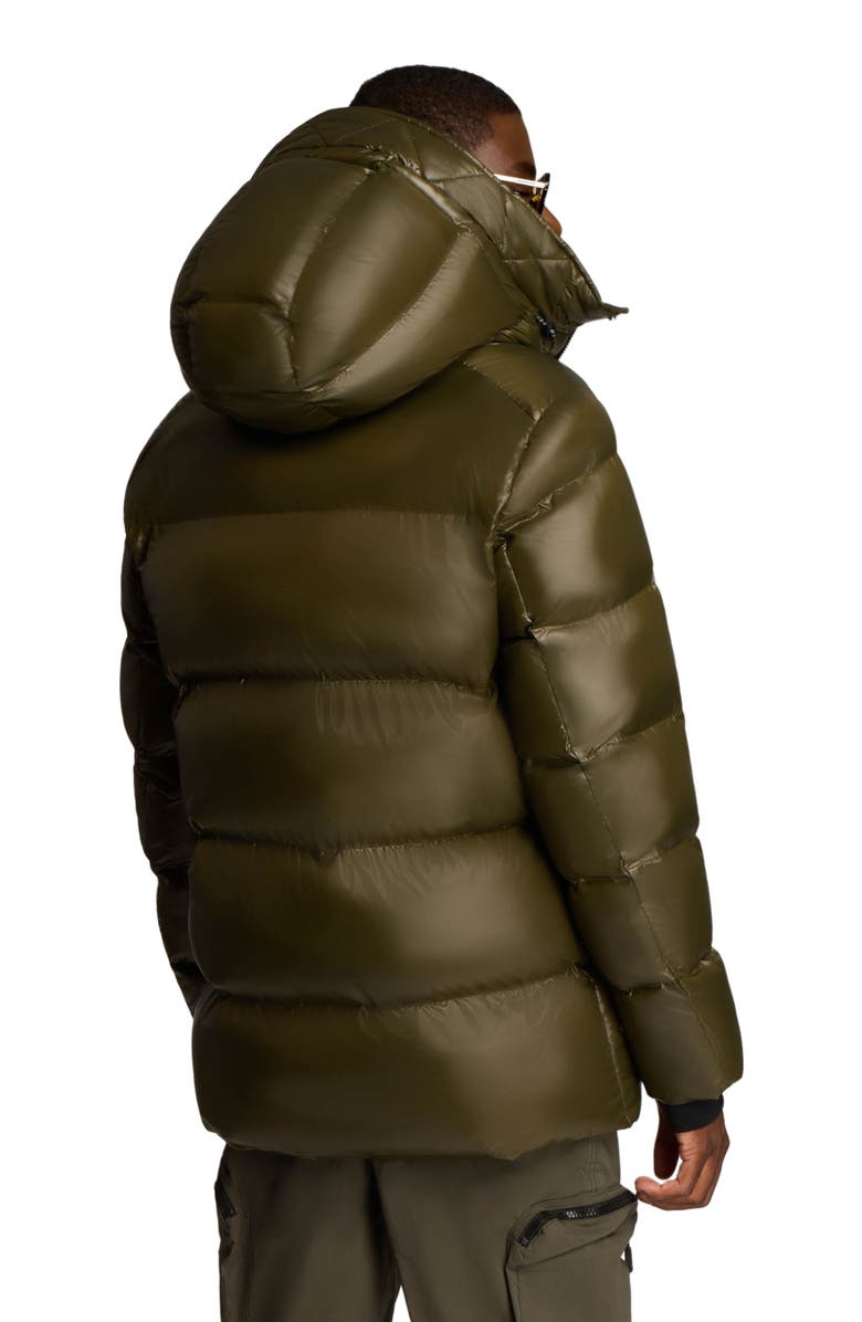 Alpenhaus Oakmount Straight Fit Quilted Puff Parka, Alternate, color, Olive