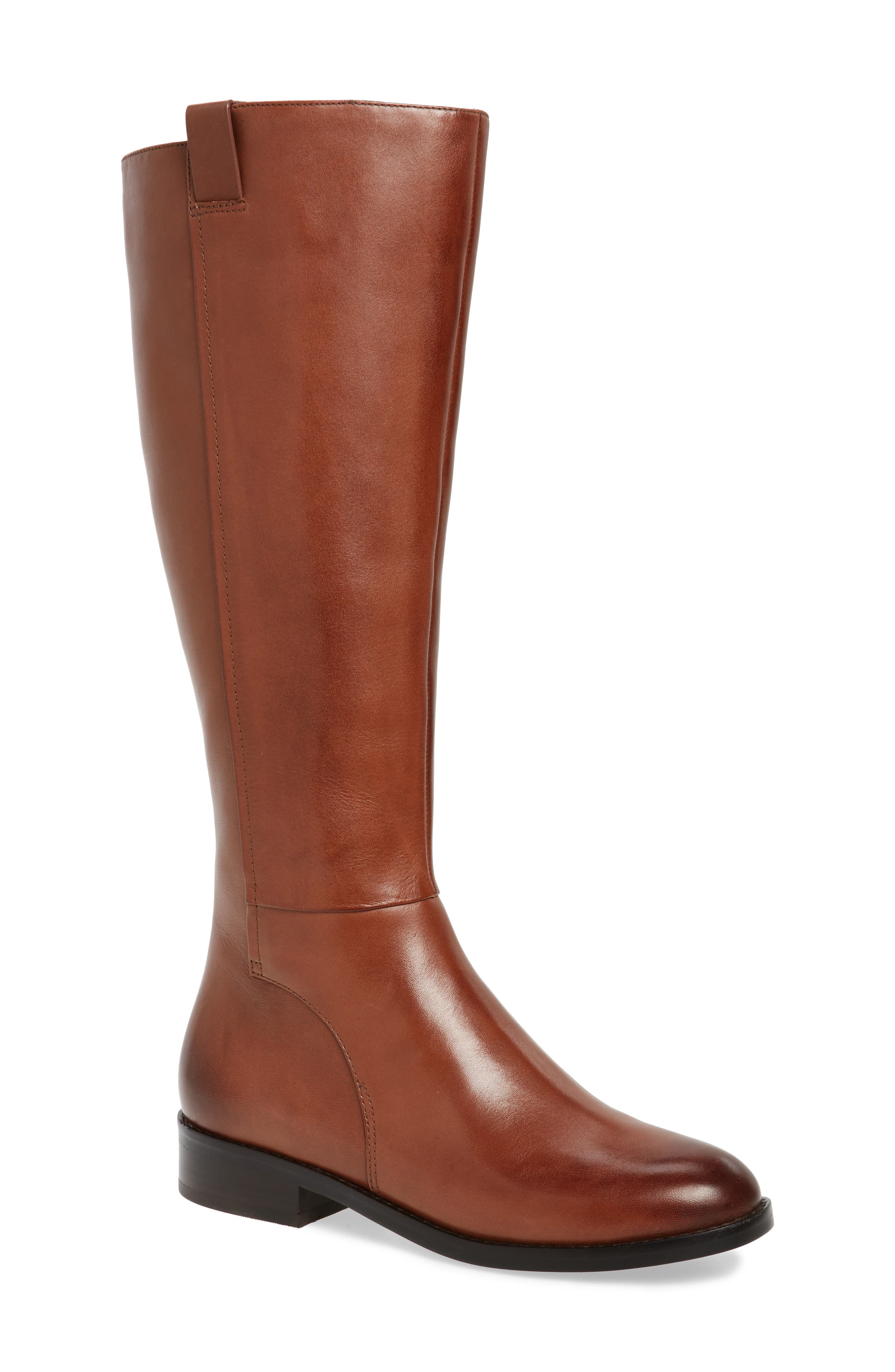 Katrina Riding Boot, Main, color, HARVEST BROWN LEATHER