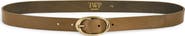 TWP Narrow Leather Belt