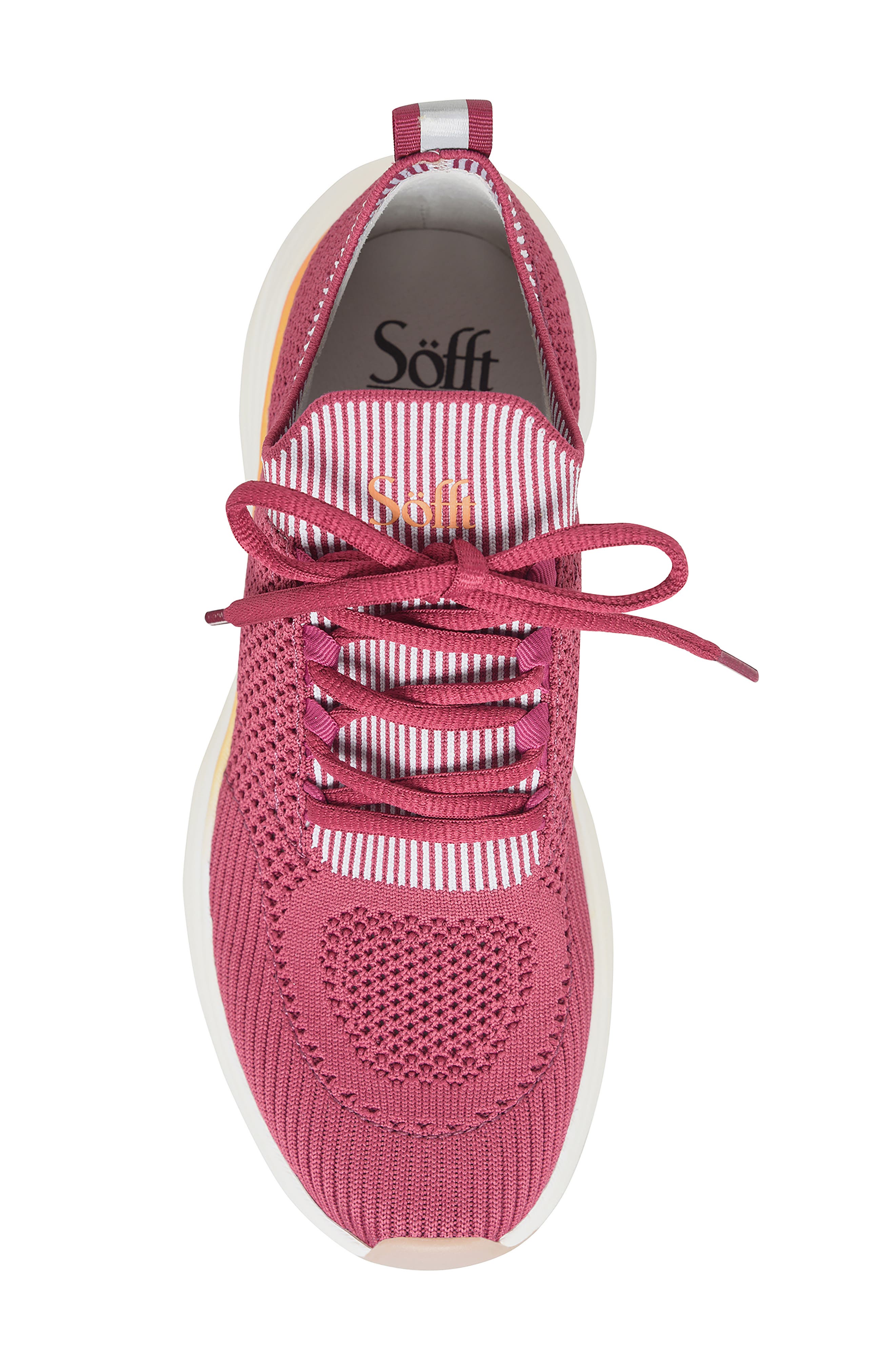 Trudy Sneaker, Alternate, color, RASPBERRY