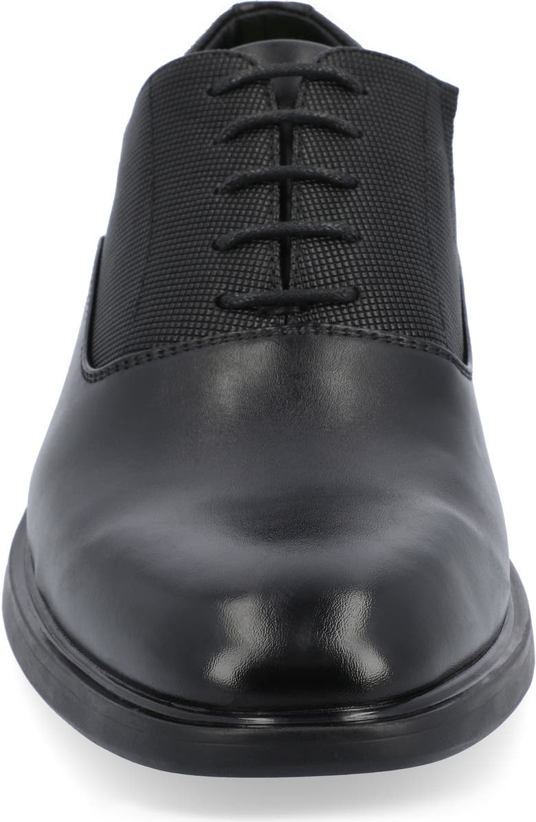 VANCE CO Vincent Vegan Leather Plain Toe Oxford, Alternate, color,