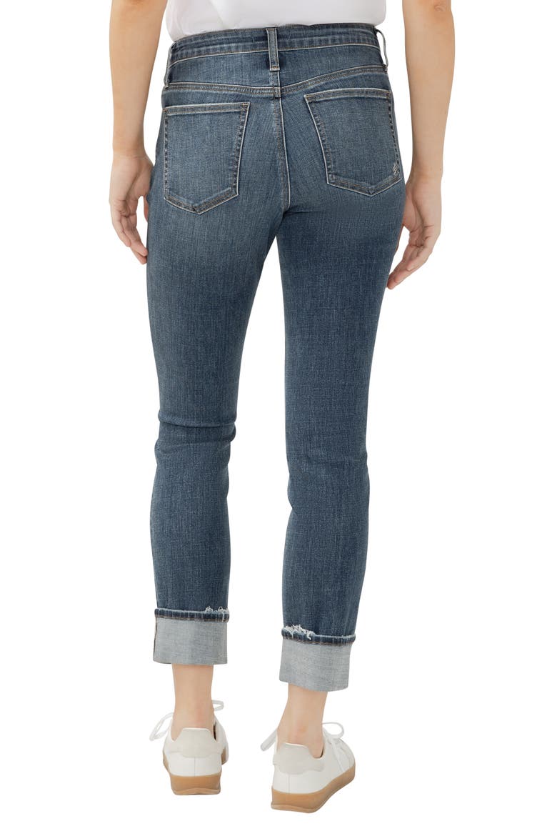 Elyse Skinny Jeans, Alternate, color, ARIA