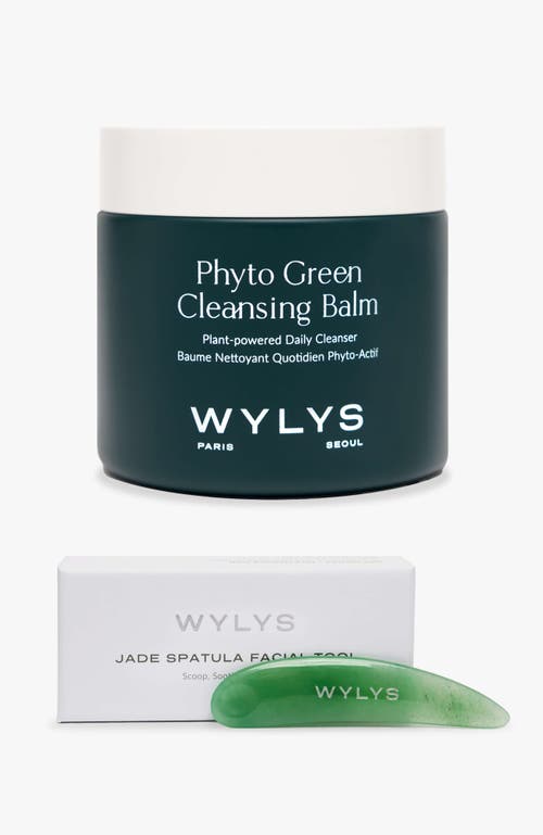 Wylys Phyto Green Cleansing Balm & Jade Spatula