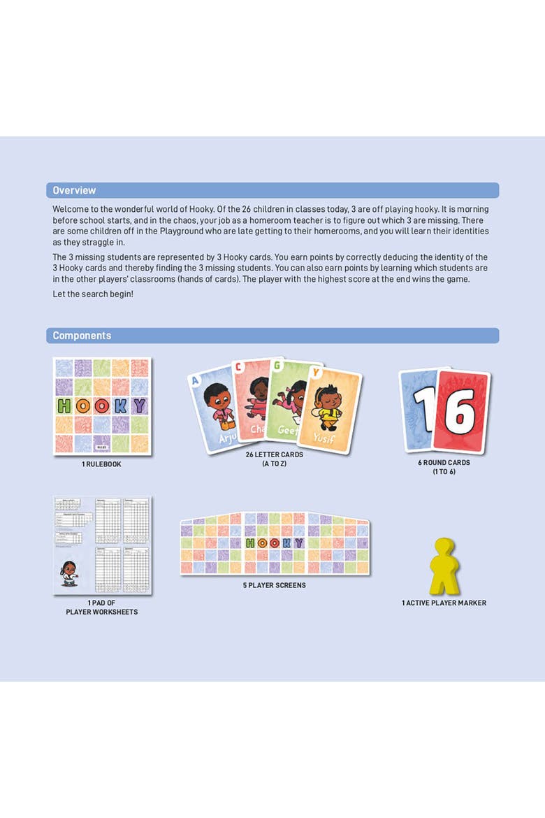 Rio Grande Games, Friends Of Aseema, A Game of Mischief & Deduction Ages 14+, Alternate, color, Multicolored