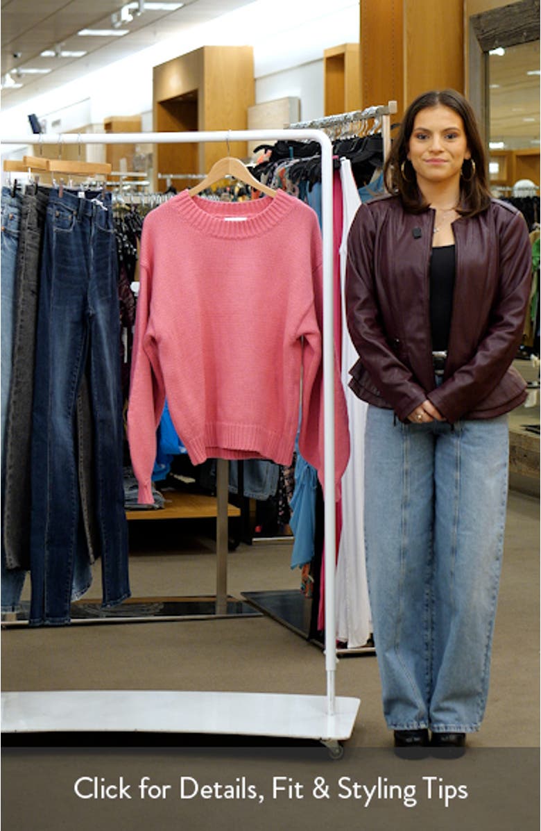 Harmony Balloon Sleeve Sweater, sales video thumbnail