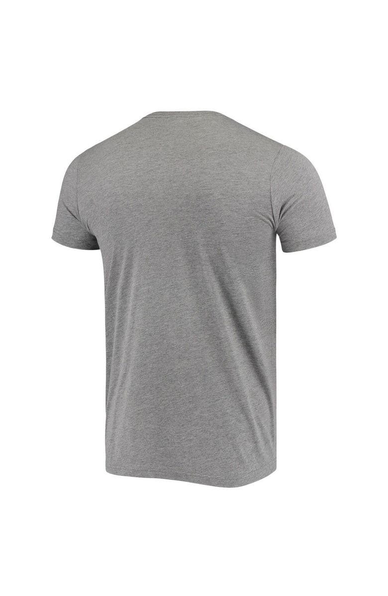 HOMEFIELD Men's Homefield Heather Gray Akron Zips Vintage Script T-Shirt, Alternate, color, Heather Gray