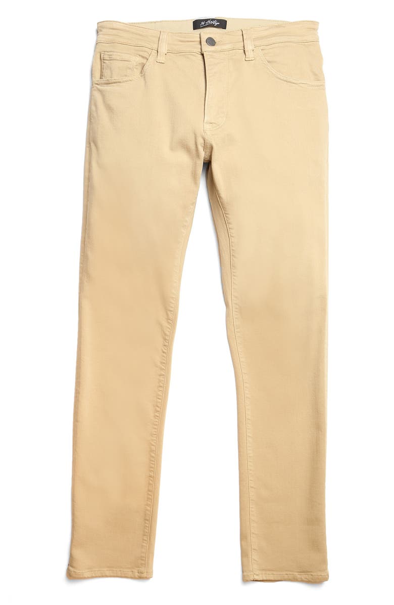 34 Heritage Courage Slim Fit Pants, Alternate, color, British Khaki Comfort