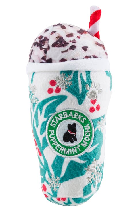 Starbarks Puppermint Mocha Plush Dog Toy