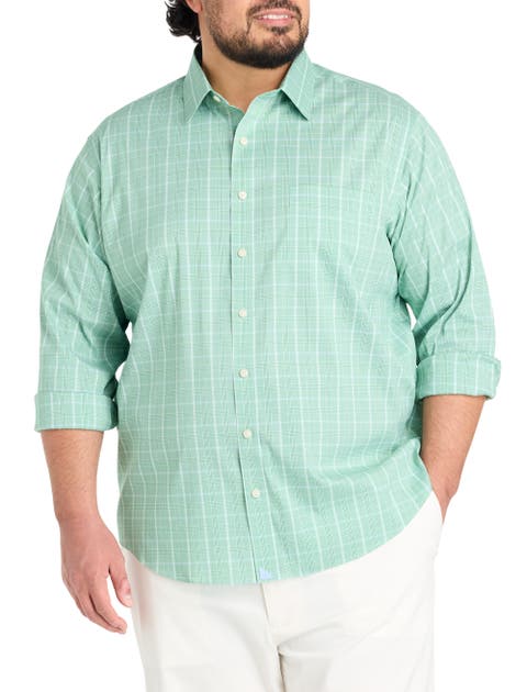 Big & Tall Claremont Performance CottonTek Sport Shirt