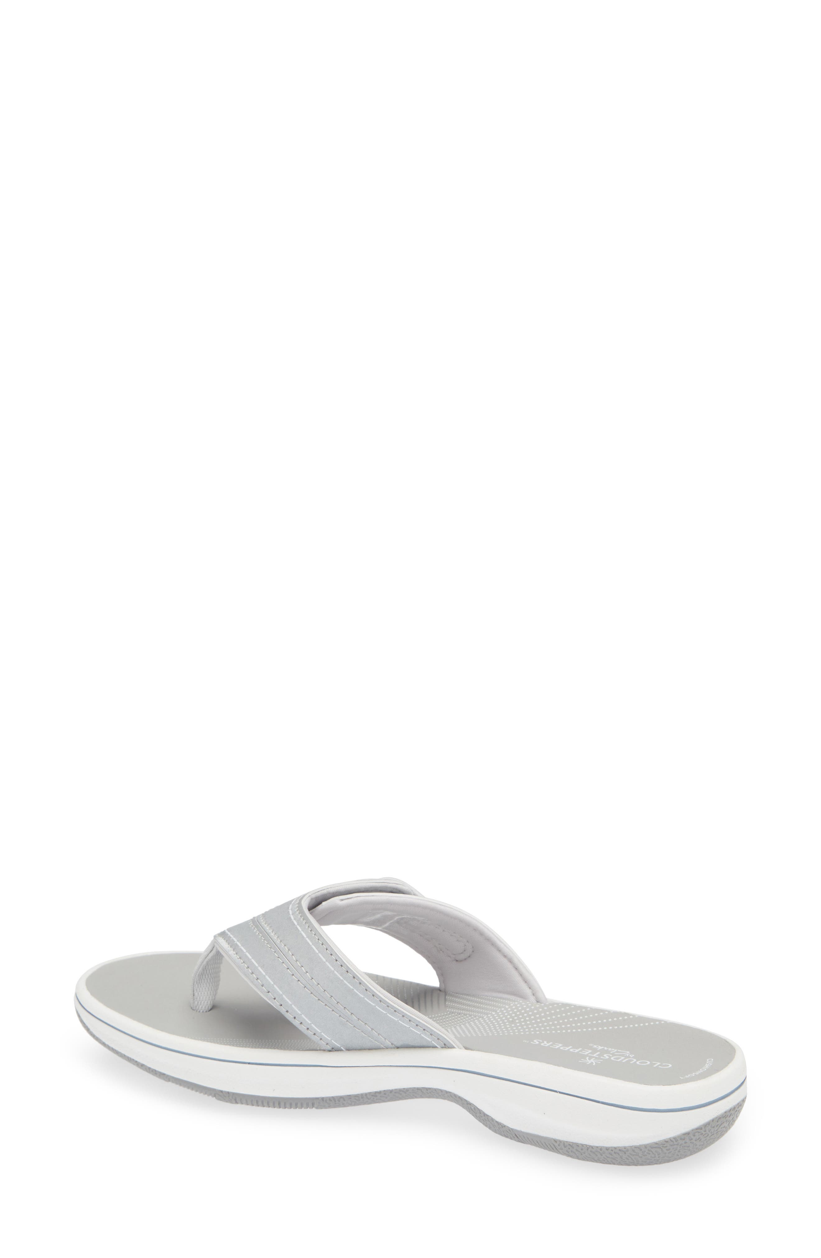 Breeze Reyna Flip Flop, Alternate, color, SILVER