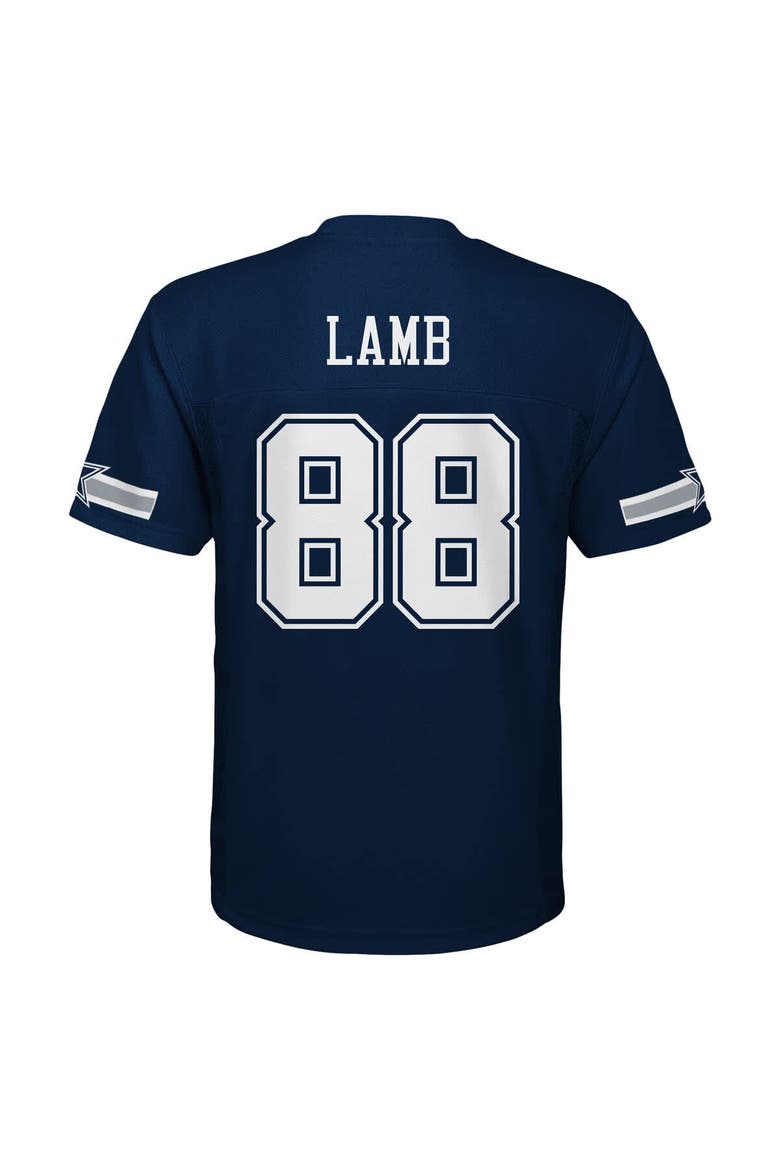 Youth CeeDee Lamb Navy Dallas Cowboys Replica Player Jersey, Alternate, color, Navy