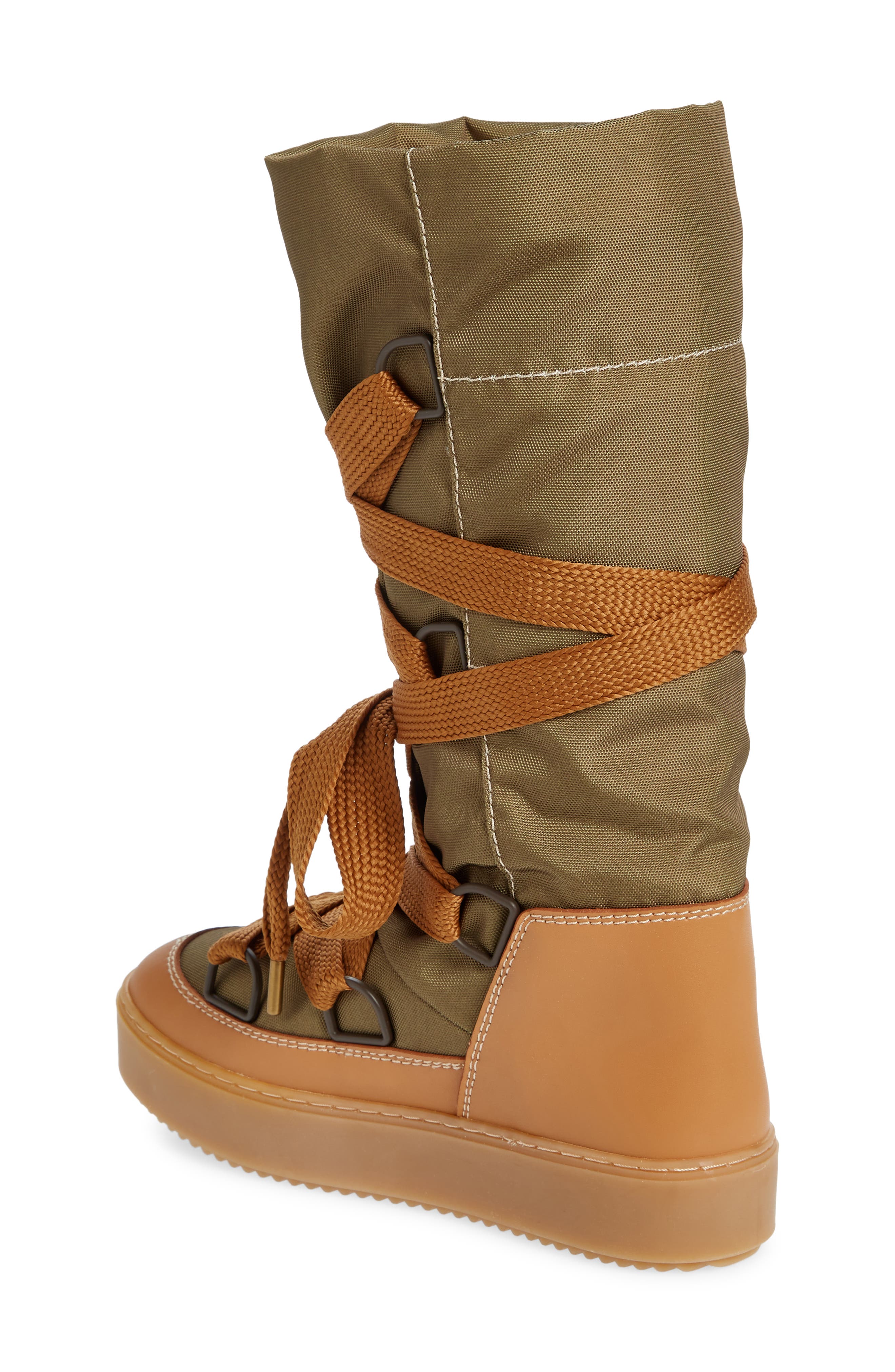 See by Chloé Naina Faux Shearling Lined Boot, Alternate, color, 