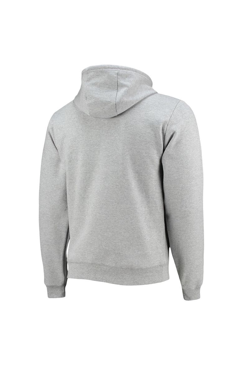 Men's League Collegiate Wear Heathered Gray Dartmouth Big Green Seal Neuvo Essential Fleece Pullover Hoodie, Alternate, color, Heather Gray