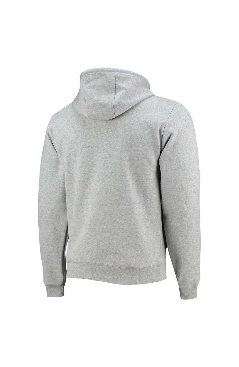 LEAGUE COLLEGIATE WEAR Men's League Collegiate Wear Heathered Gray Dartmouth Big Green Seal Neuvo Essential Fleece Pullover Hoodie, Alternate, color, 