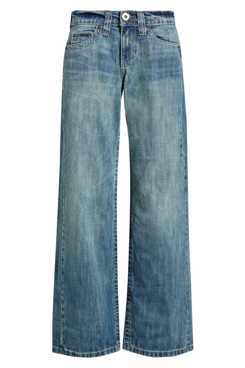 Kayla Low Rise Straight Leg Jeans, Main, color, VINTAGE DENIM MEDIUM