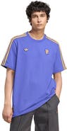 adidas Men's adidas  Purple Manchester United Terrace Icons T-Shirt