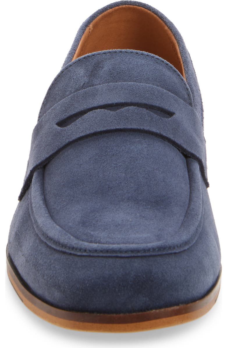 Bruno Magli Modena Loafer, Alternate, color, Blue Suede