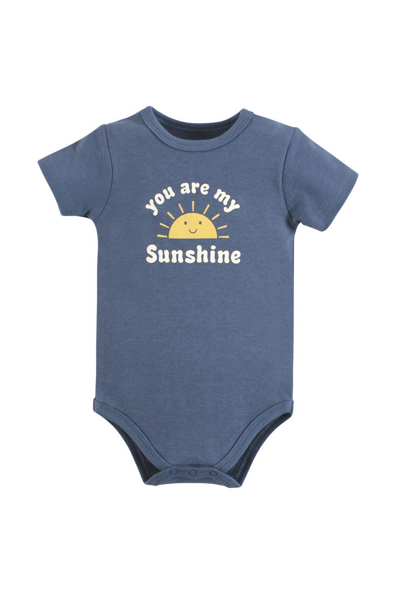 Bodysuit, Short and Sock, Alternate, color, Blue Sunshine