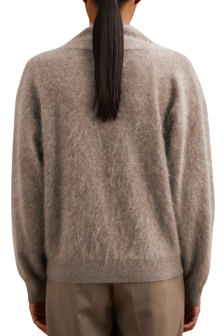 Milo V-Neck Cashmere Sweater, Alternate, color, OATMEAL NEUTRAL