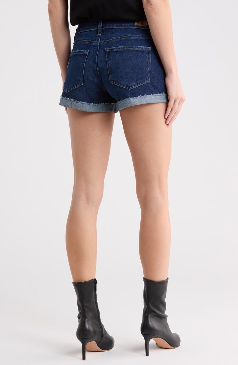 PAIGE Jimmy Jimmy Cuffed Denim Shorts, Alternate, color, Meredith