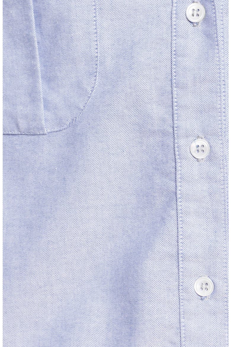 Denim 'Le Boyfriend' Oxford Shirt, Alternate, color, OXFORD BLUE