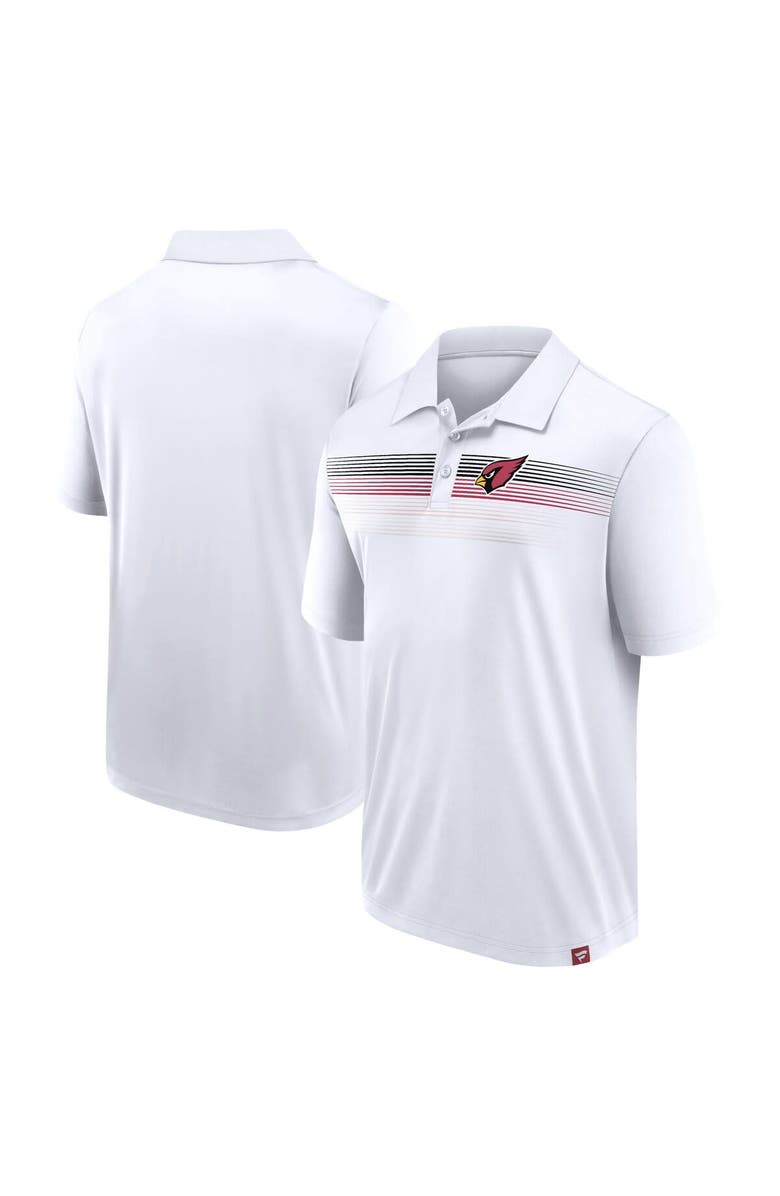 FANATICS Men's Fanatics Branded White Arizona Cardinals Victory For Us Interlock Polo, Main, color, White