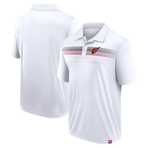 Men's Fanatics Branded White Arizona Cardinals Victory For Us Interlock Polo