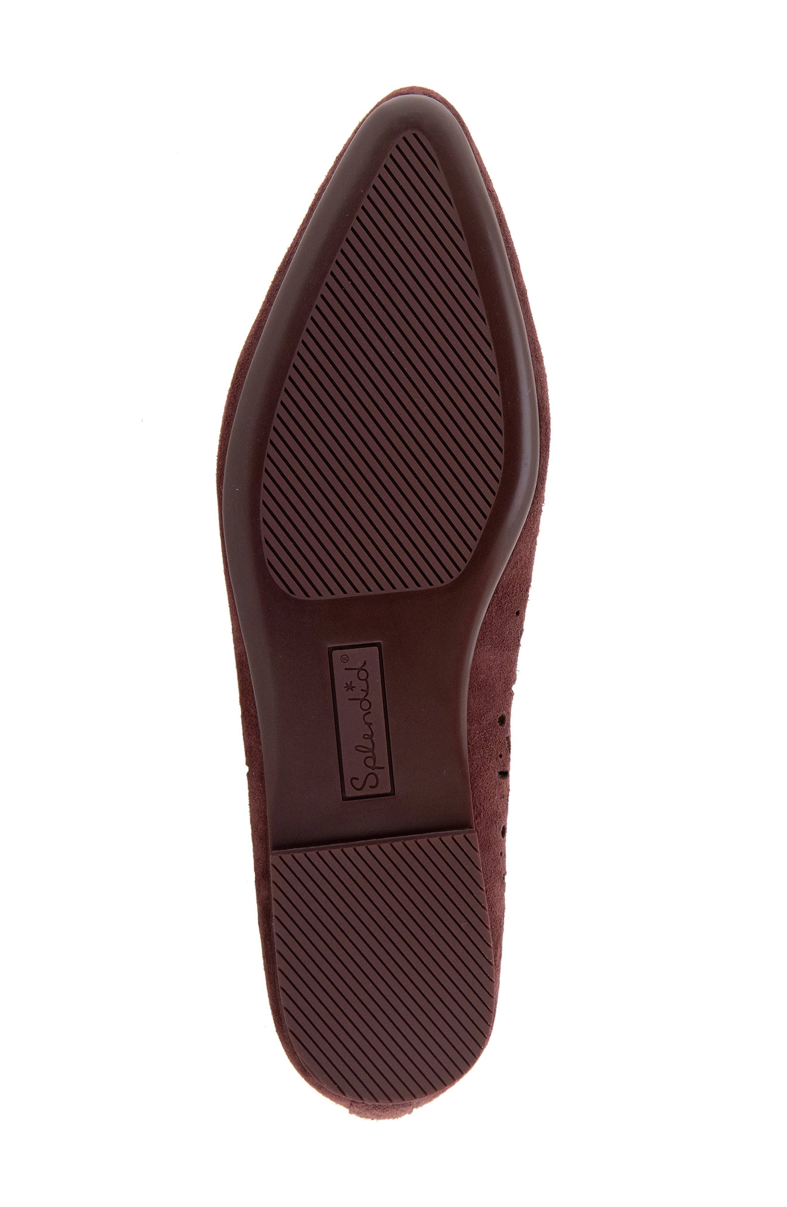 Latouche Perf Flat, Alternate, color, ASH WINE