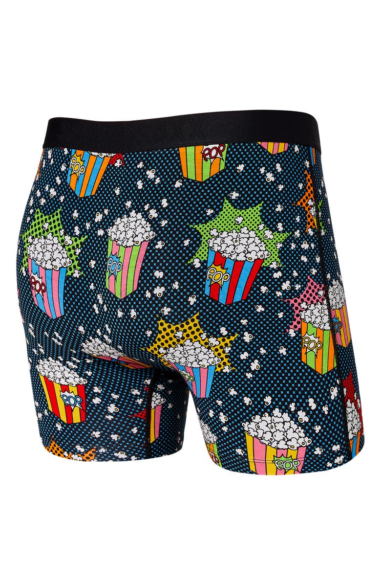 SAXX Vibe Retro Popcorn Print Boxer Brief, Alternate, color, 